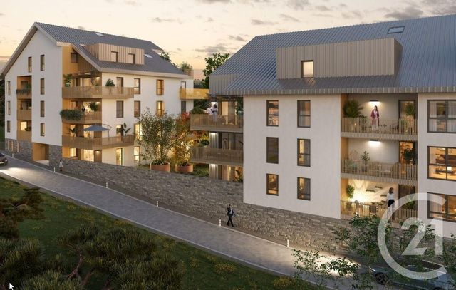 Appartement T3 à vendre - 3 pièces - 64.58 m2 - RUMILLY - 74 - RHONE-ALPES - Century 21 Cd Immo